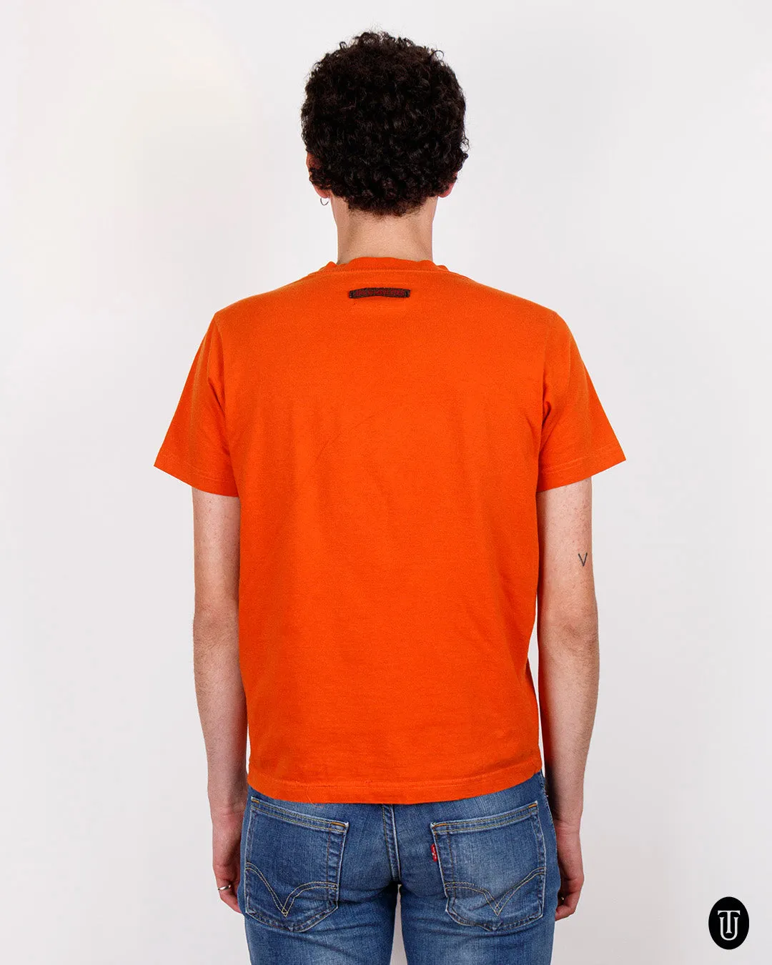 1990s Jean Paul Gaultier Orange T-shirt S