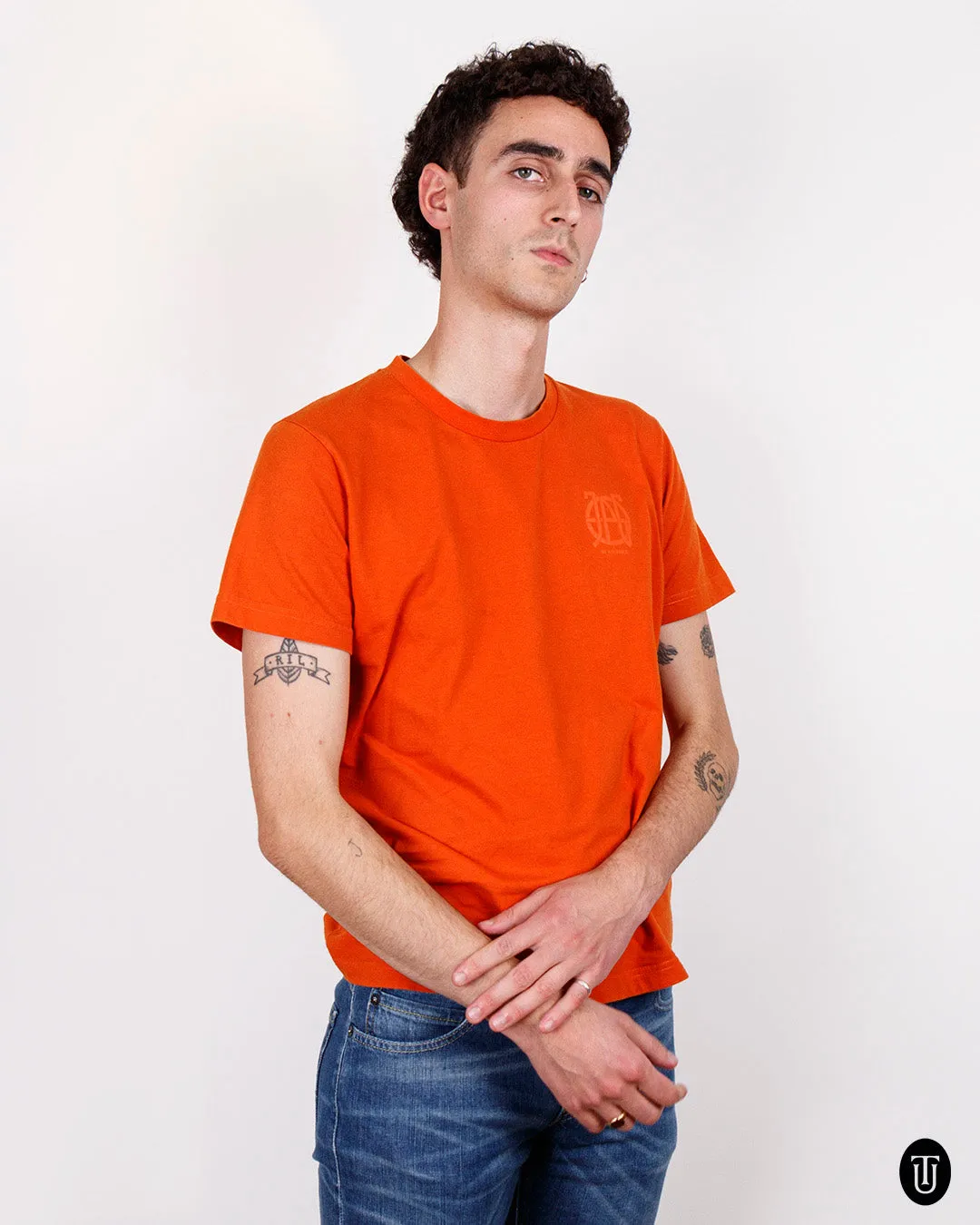 1990s Jean Paul Gaultier Orange T-shirt S