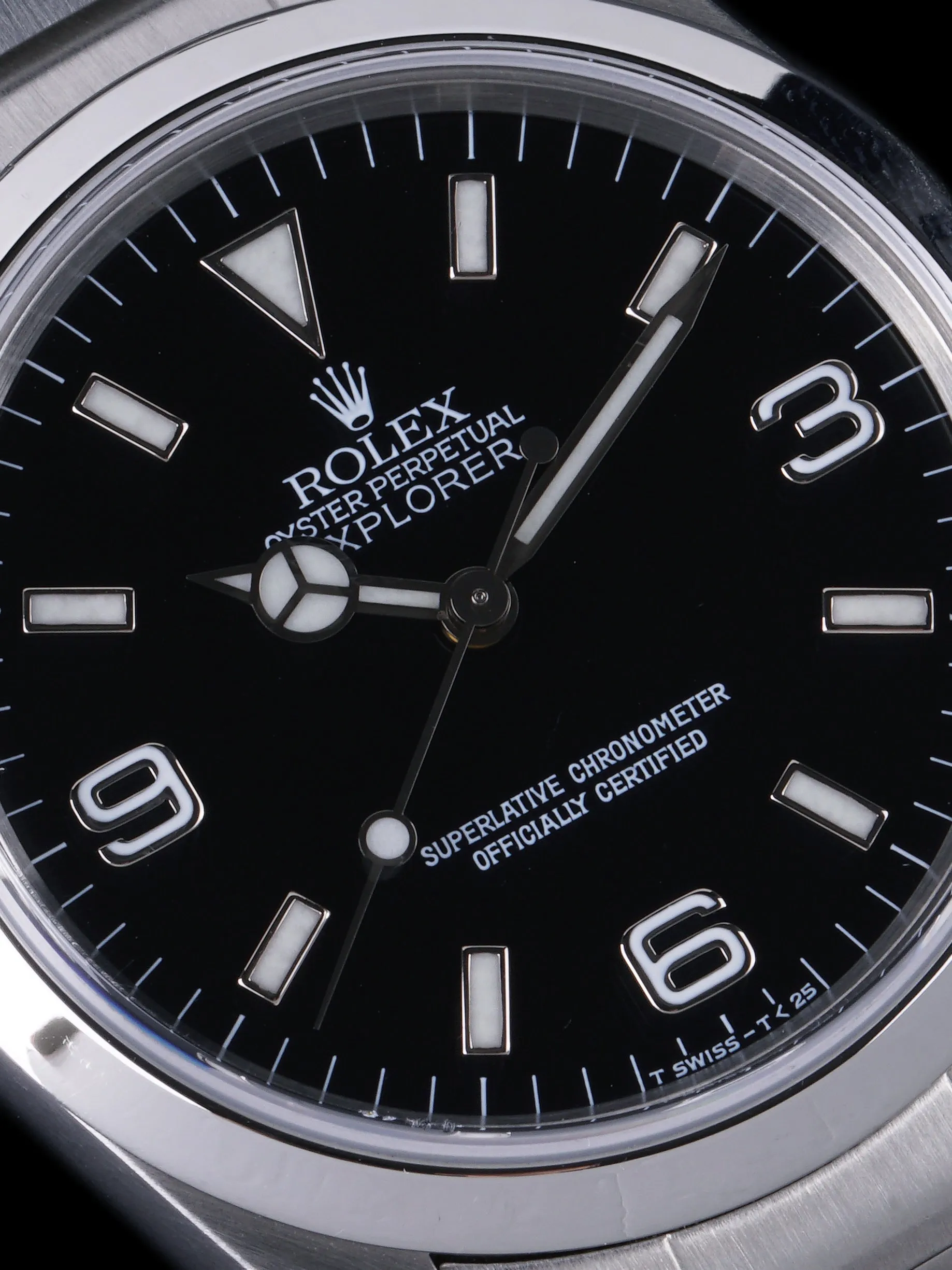 1998 Rolex Explorer I (Ref. 14270) "Tritinova" Dial