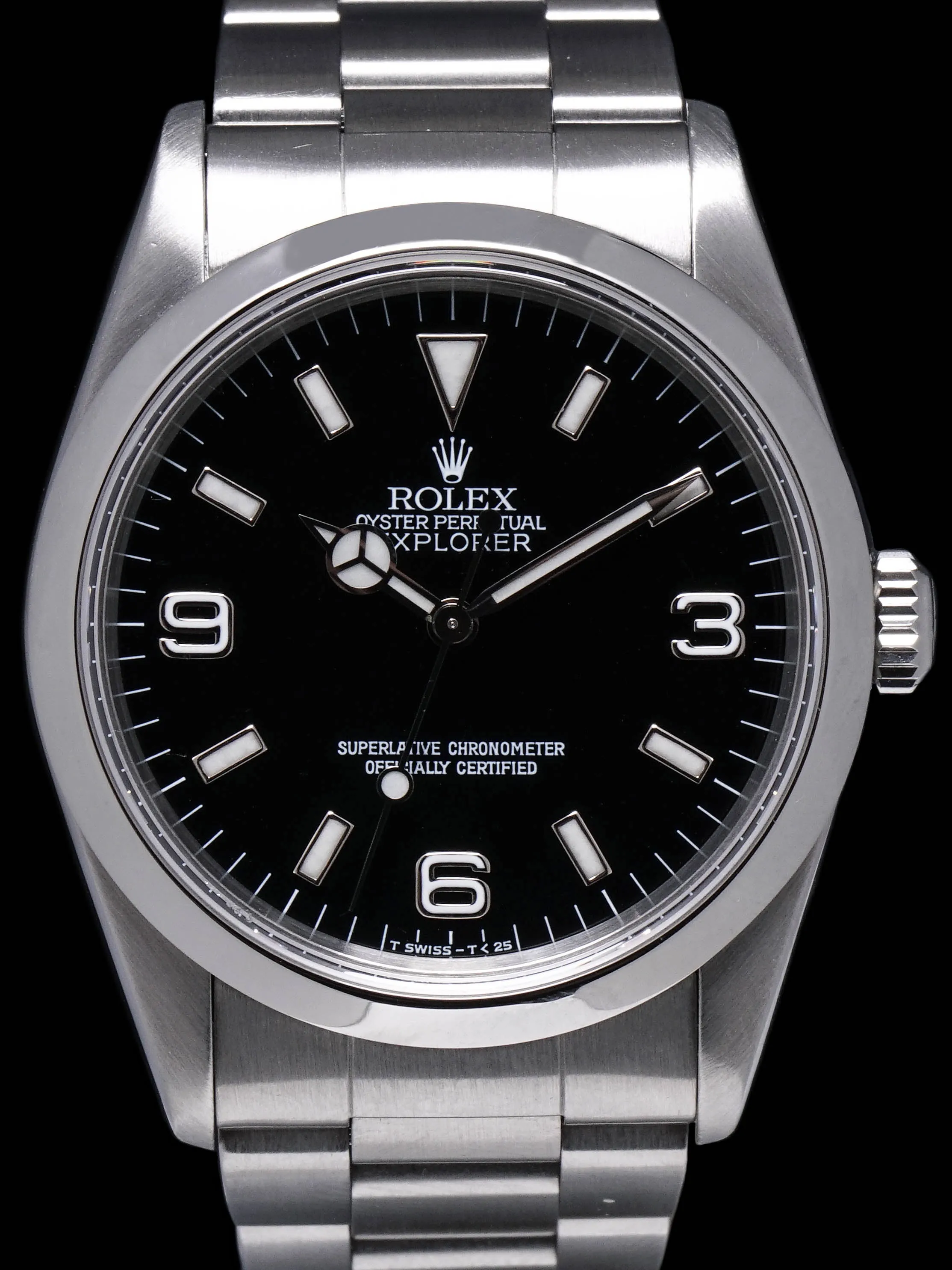 1998 Rolex Explorer I (Ref. 14270) "Tritinova" Dial