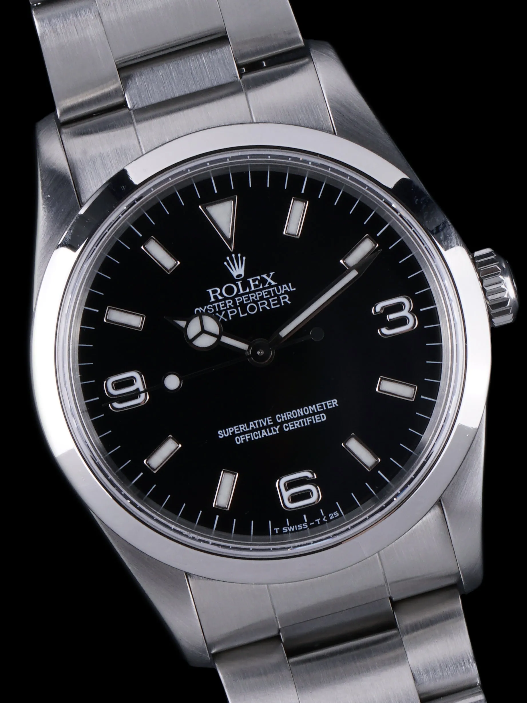 1998 Rolex Explorer I (Ref. 14270) "Tritinova" Dial