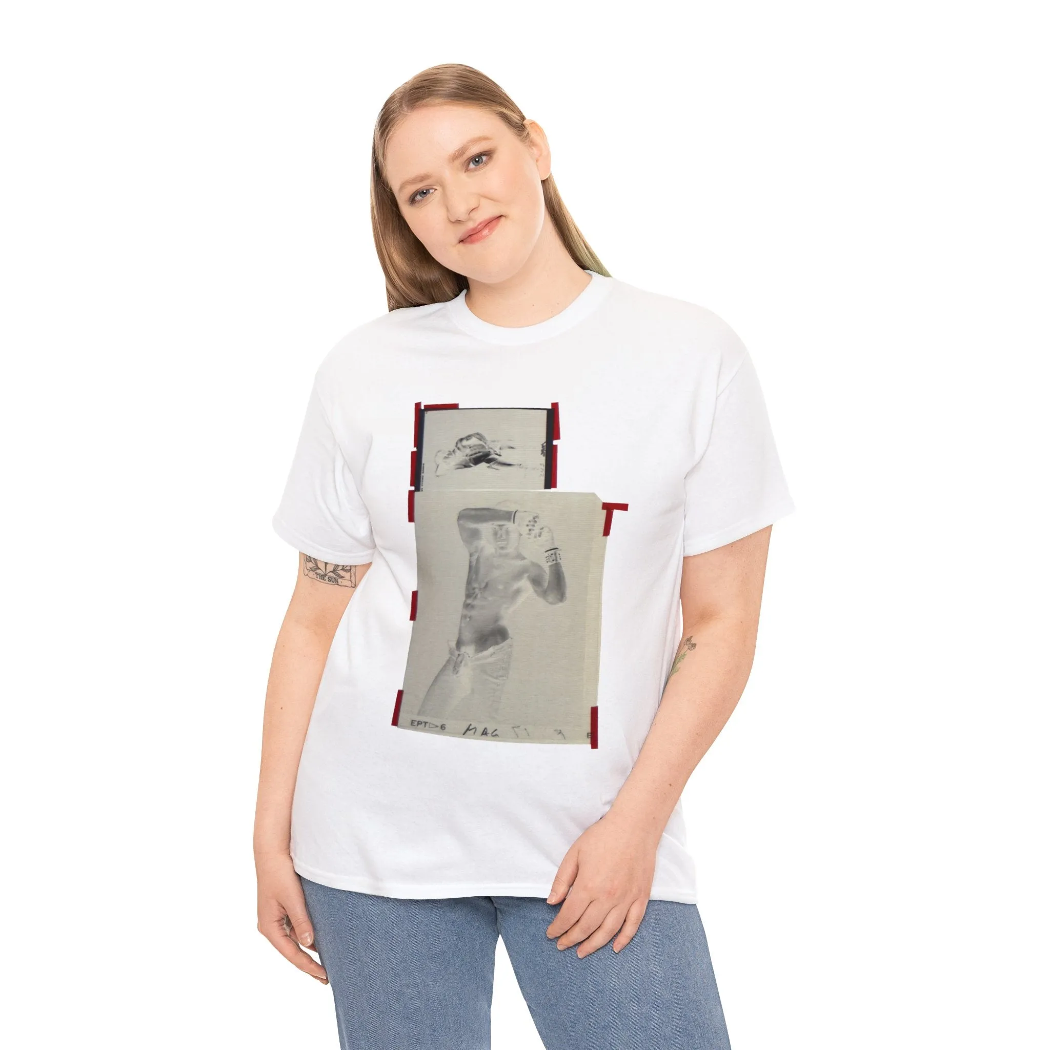 90S VINTAGE GAY PORN TRANSPARENCY Unisex Heavy Cotton Tee #4