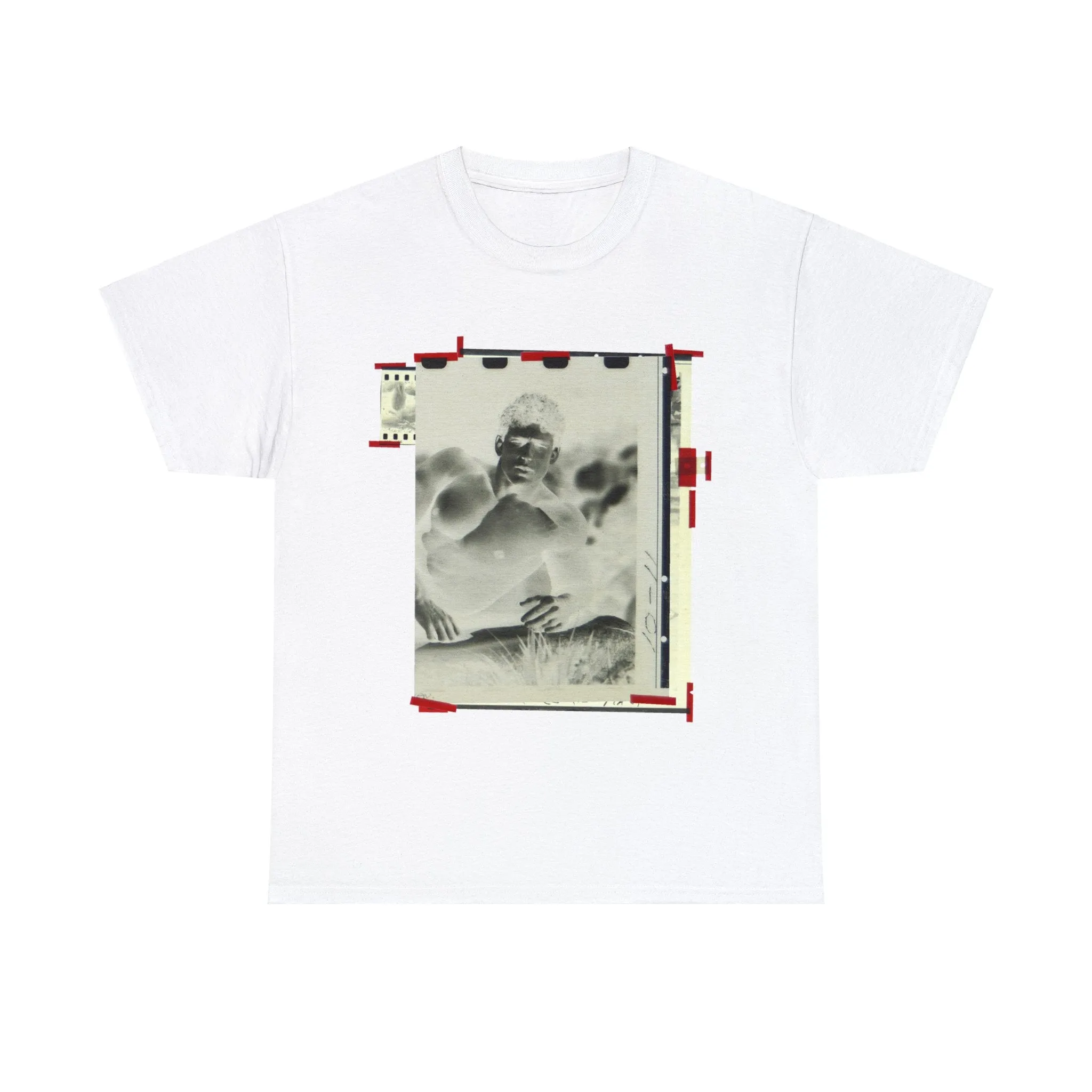 90S VINTAGE GAY PORN TRANSPARENCY Unisex Heavy Cotton Tee #7