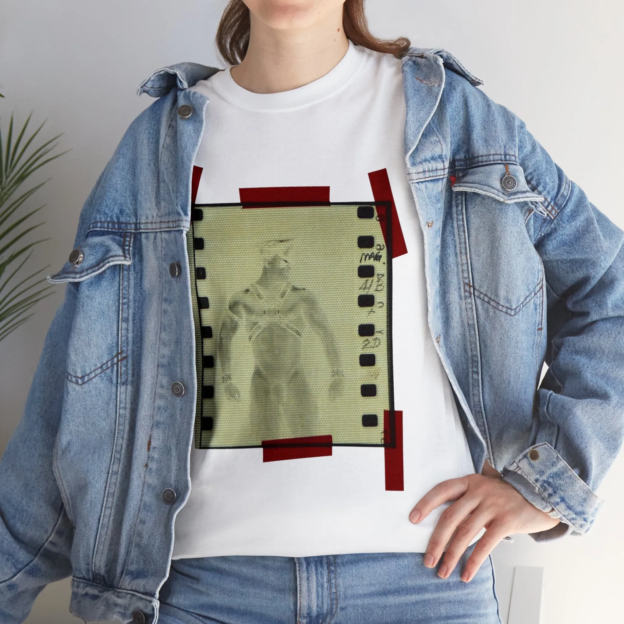 90S VINTAGE GAY PORN TRANSPARENCY Unisex Heavy Cotton Tee #8