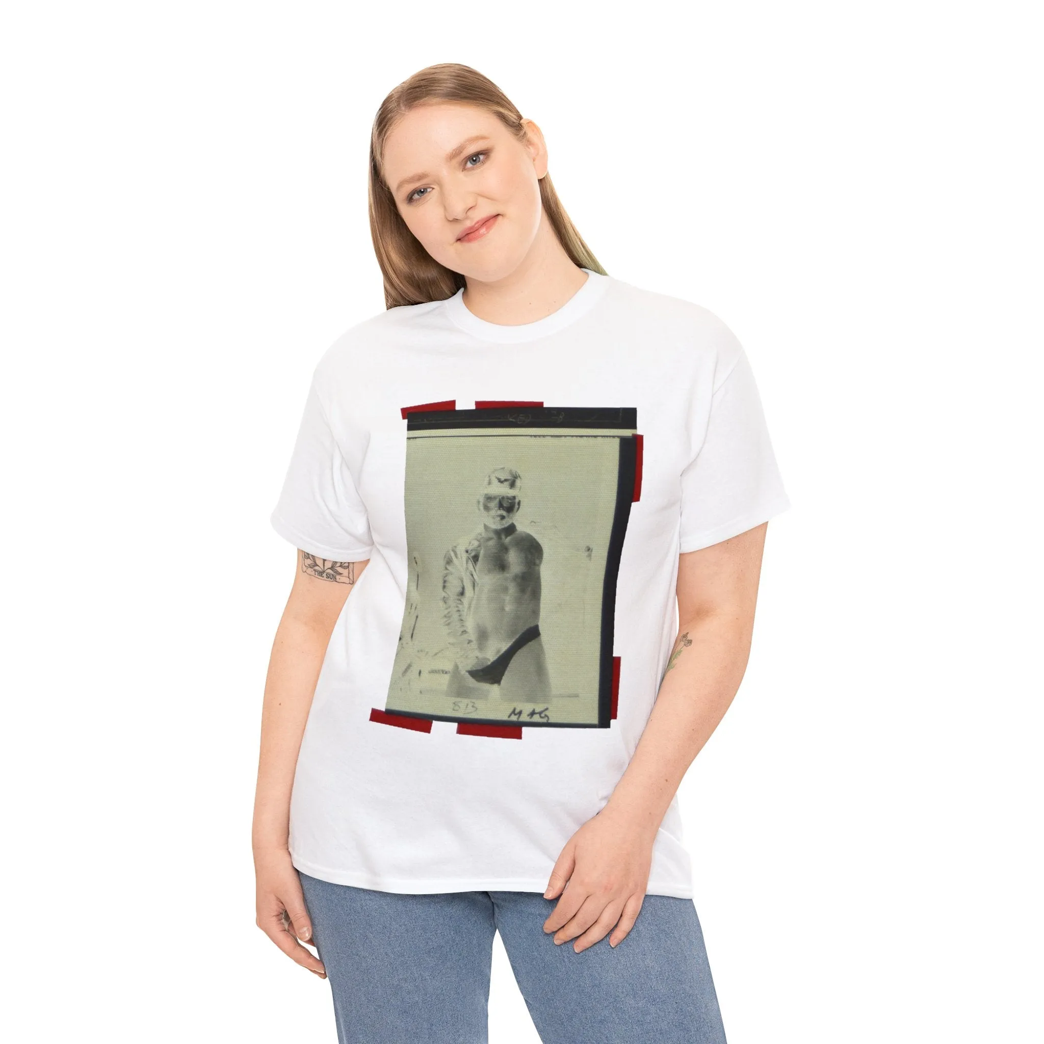 90S VINTAGE GAY PORN TRANSPARENCY Unisex Heavy Cotton Tee #9