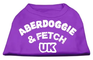 Aberdoggie UK Screenprint Shirts Purple Med (12)