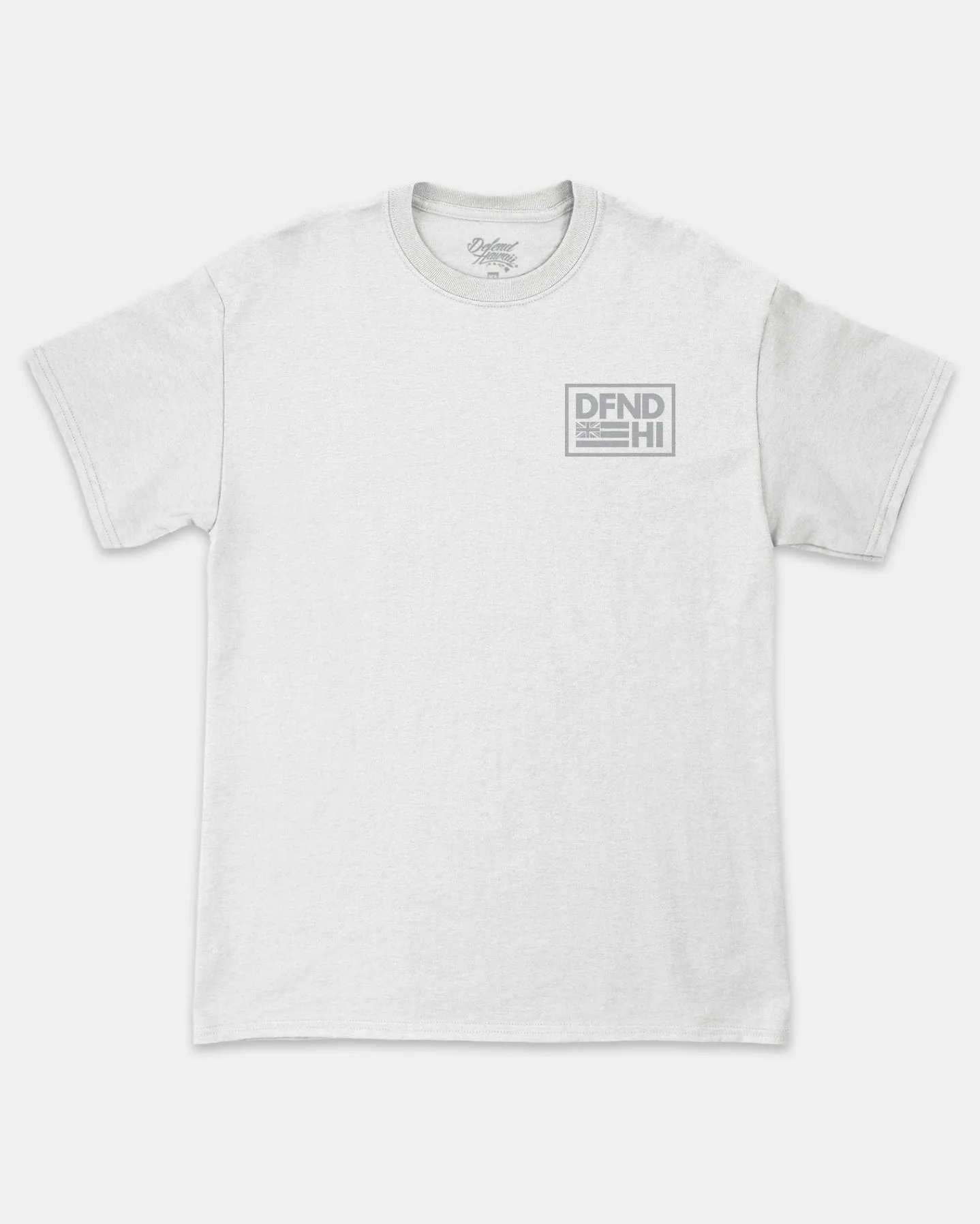 ACTIVE LOGO 'ELUA Light Gray Ink Tee