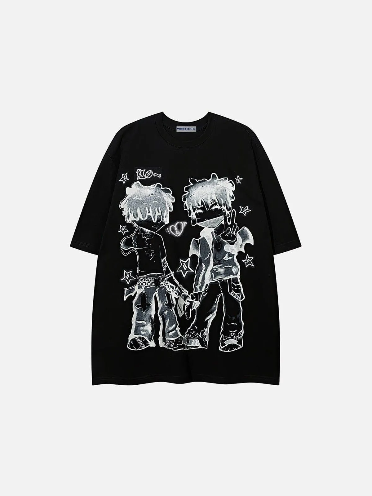 Aelfric Eden Hip Hop Character Print Tee