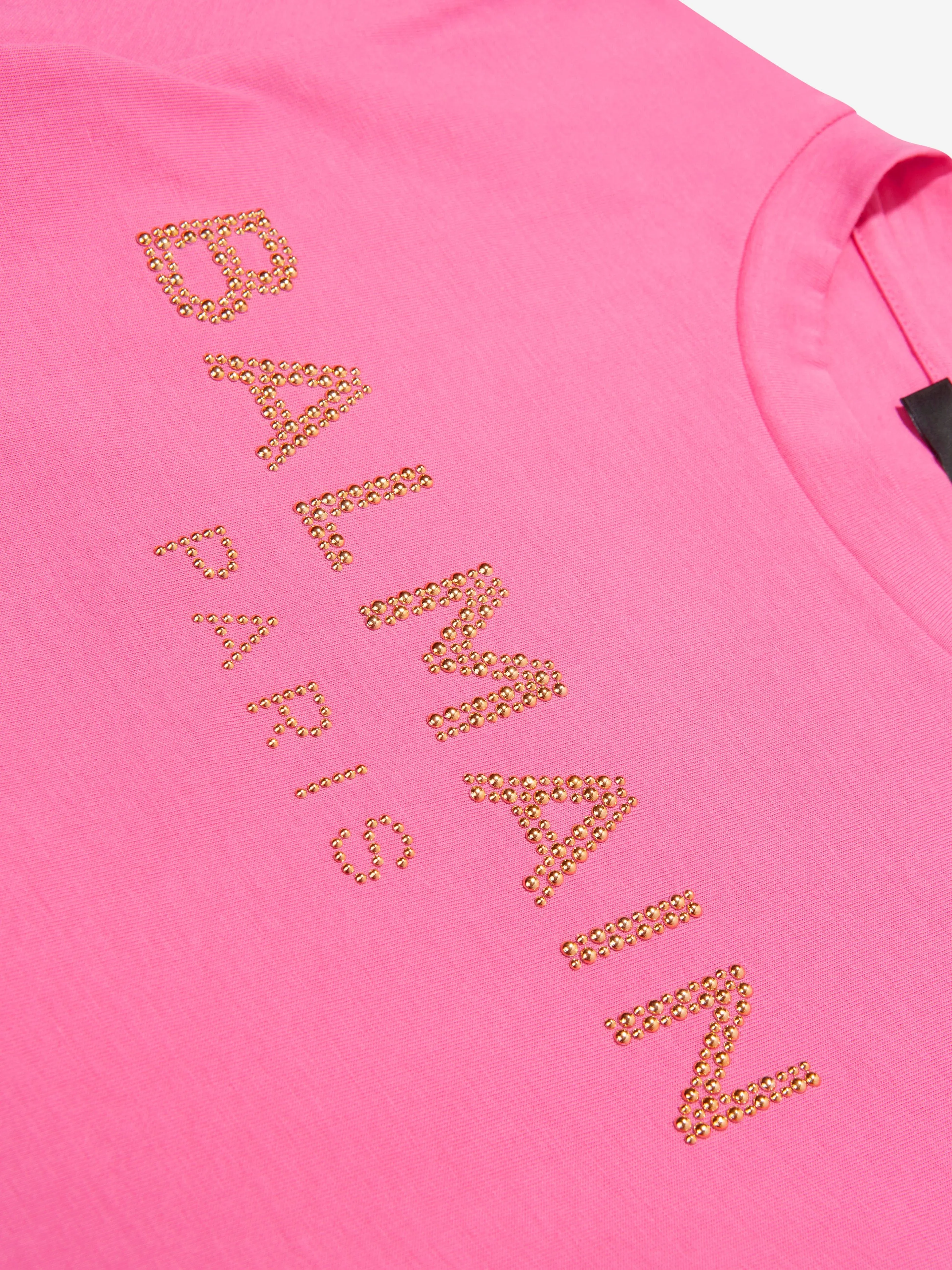 Balmain Girls Cotton Branded T-Shirt