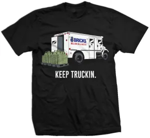 Bricks Truck - Black T-Shirt