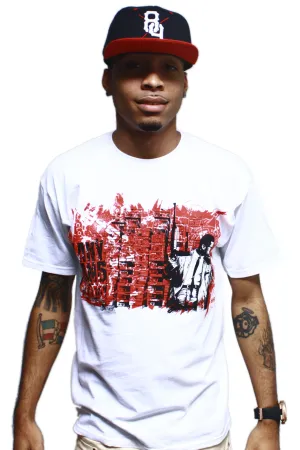 By Any Means Necessary Fire Red T Shirt