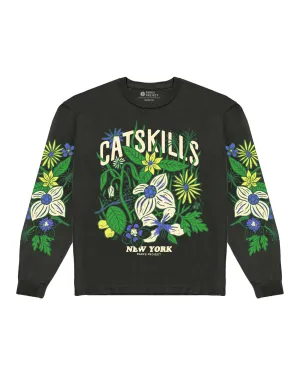 Catskills Flower Patch Long Sleeve Tee