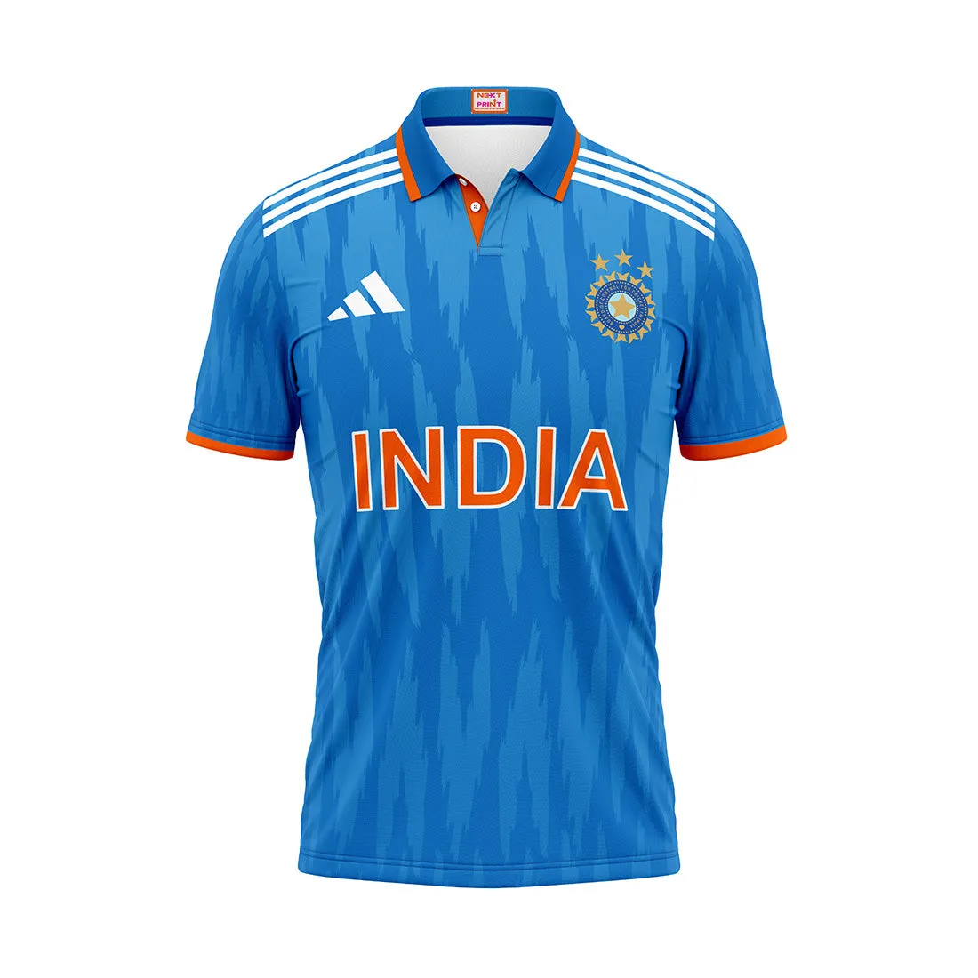 Customised India Cricket ODI Jersey.