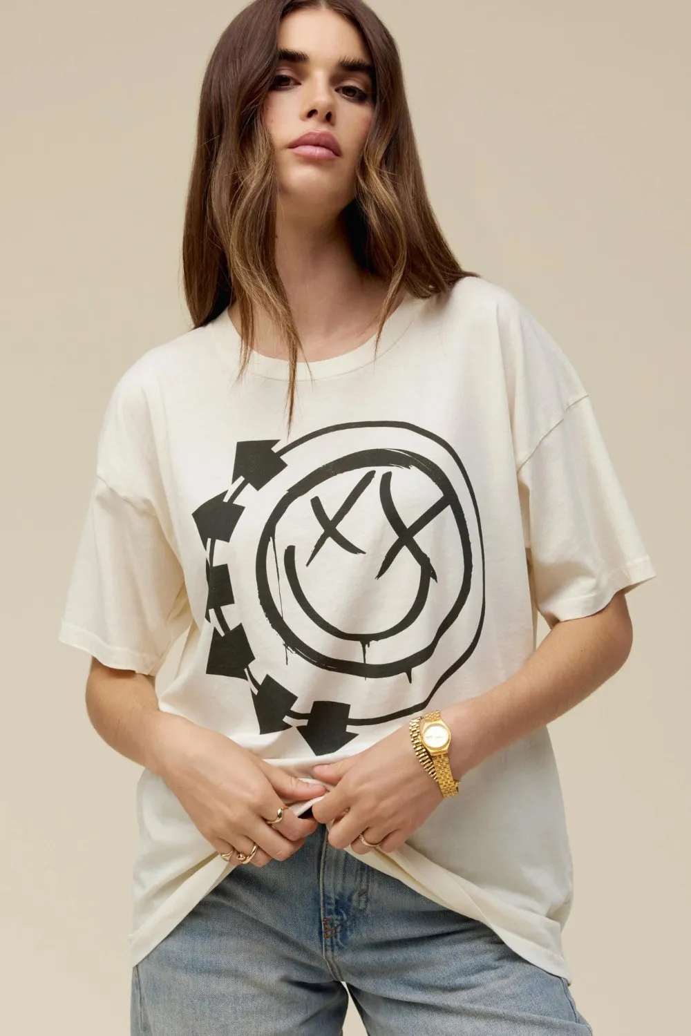 Daydreamer Graphic Tees | Blink 182 | Unisex Merch T-Shirt | Stone Vintage