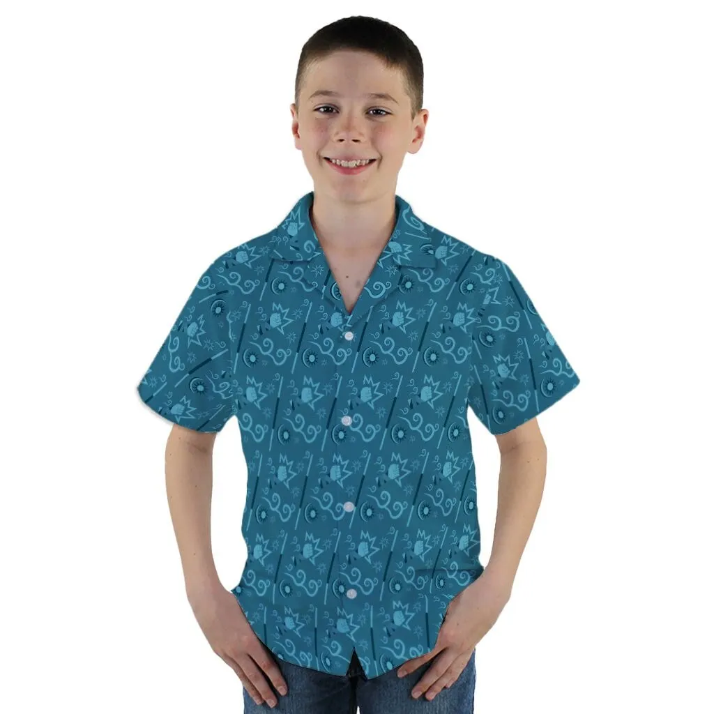 Dnd Monk Class Youth Hawaiian Shirt