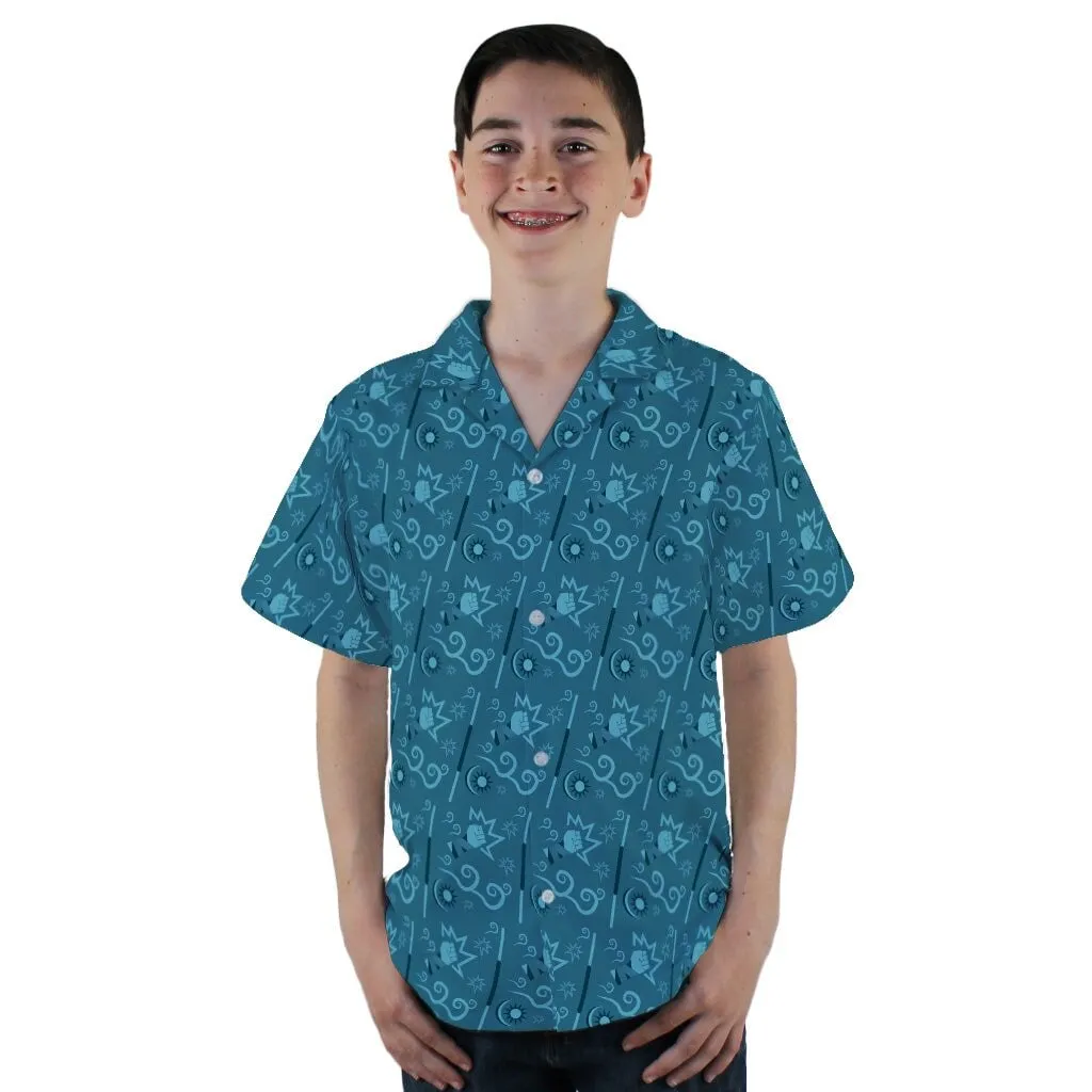 Dnd Monk Class Youth Hawaiian Shirt