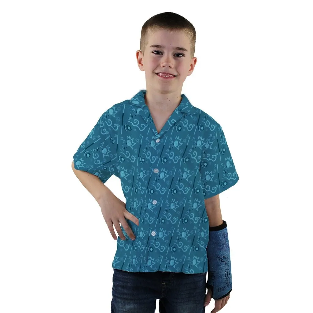 Dnd Monk Class Youth Hawaiian Shirt