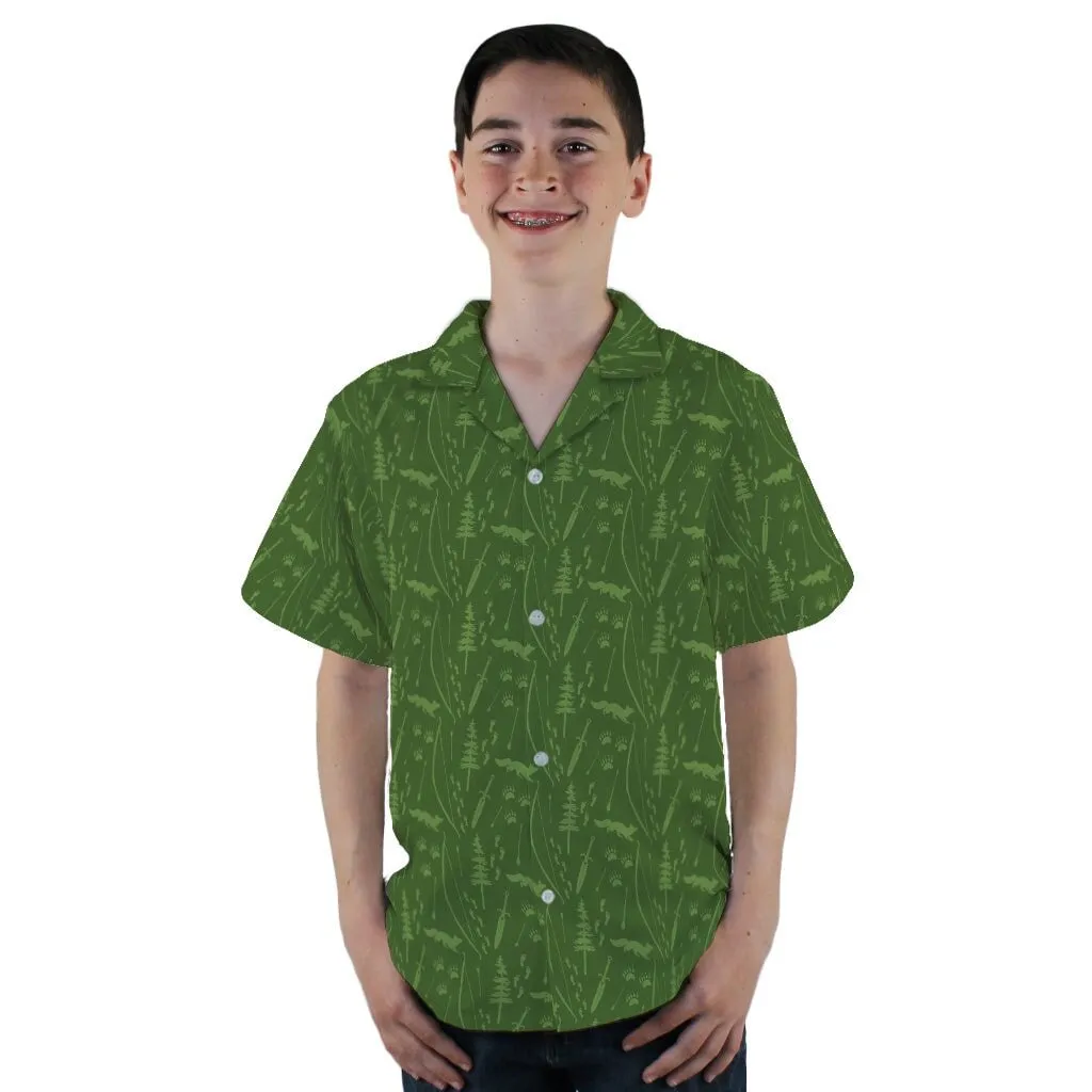 Dnd Ranger Class Youth Hawaiian Shirt