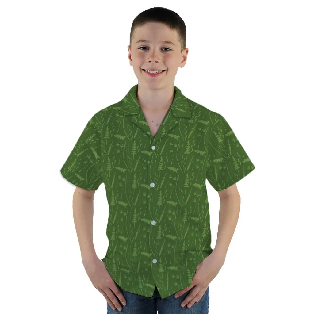 Dnd Ranger Class Youth Hawaiian Shirt