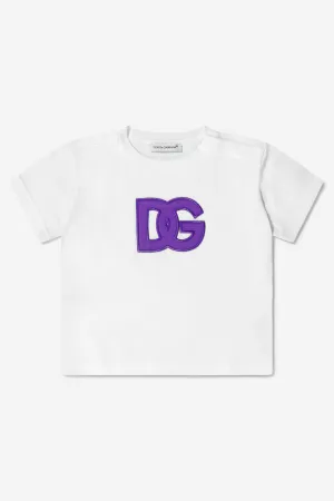 Dolce & Gabbana Baby Girls Cotton Jersey Logo T-Shirt