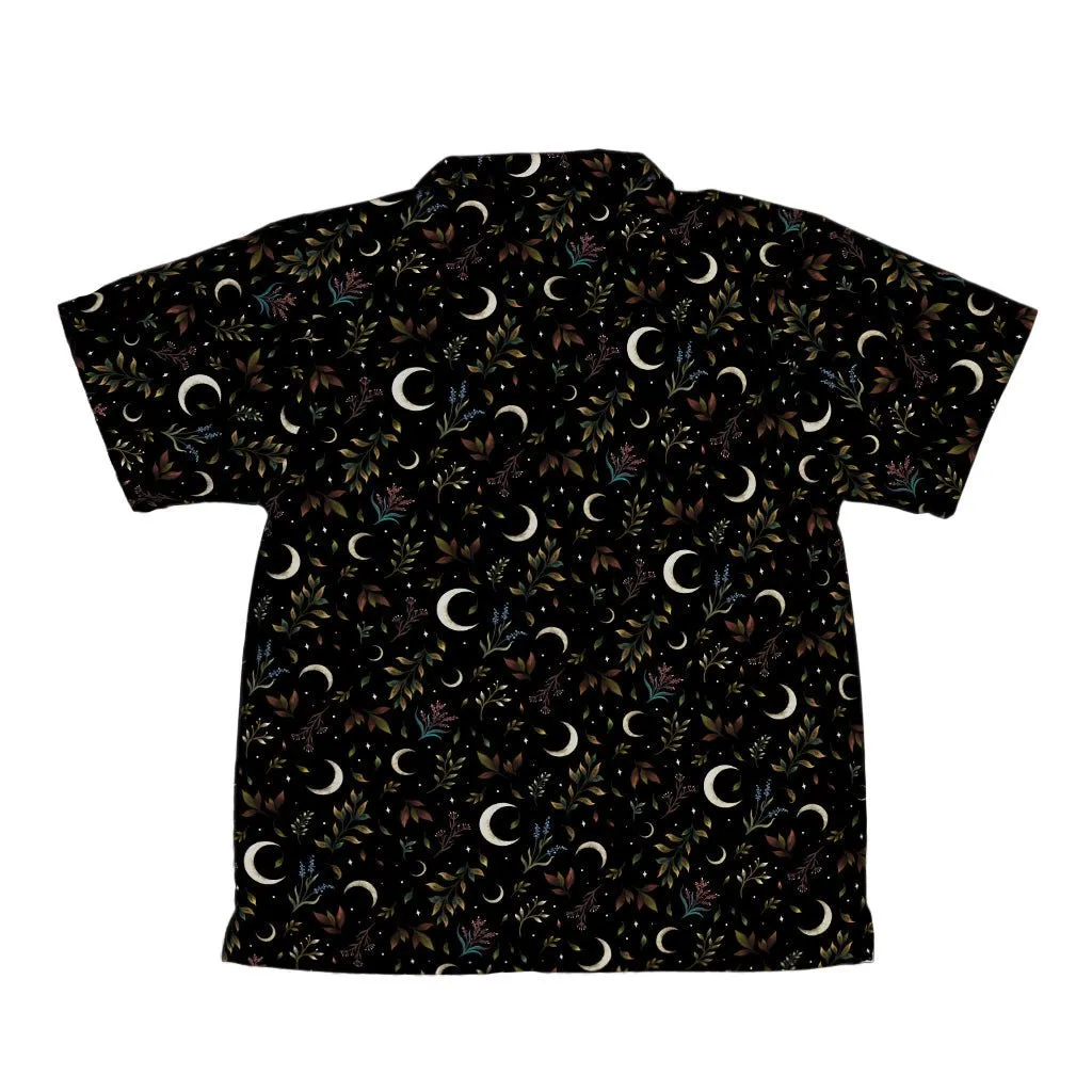 Episodic Crescent Moon Garden Youth Hawaiian Shirt