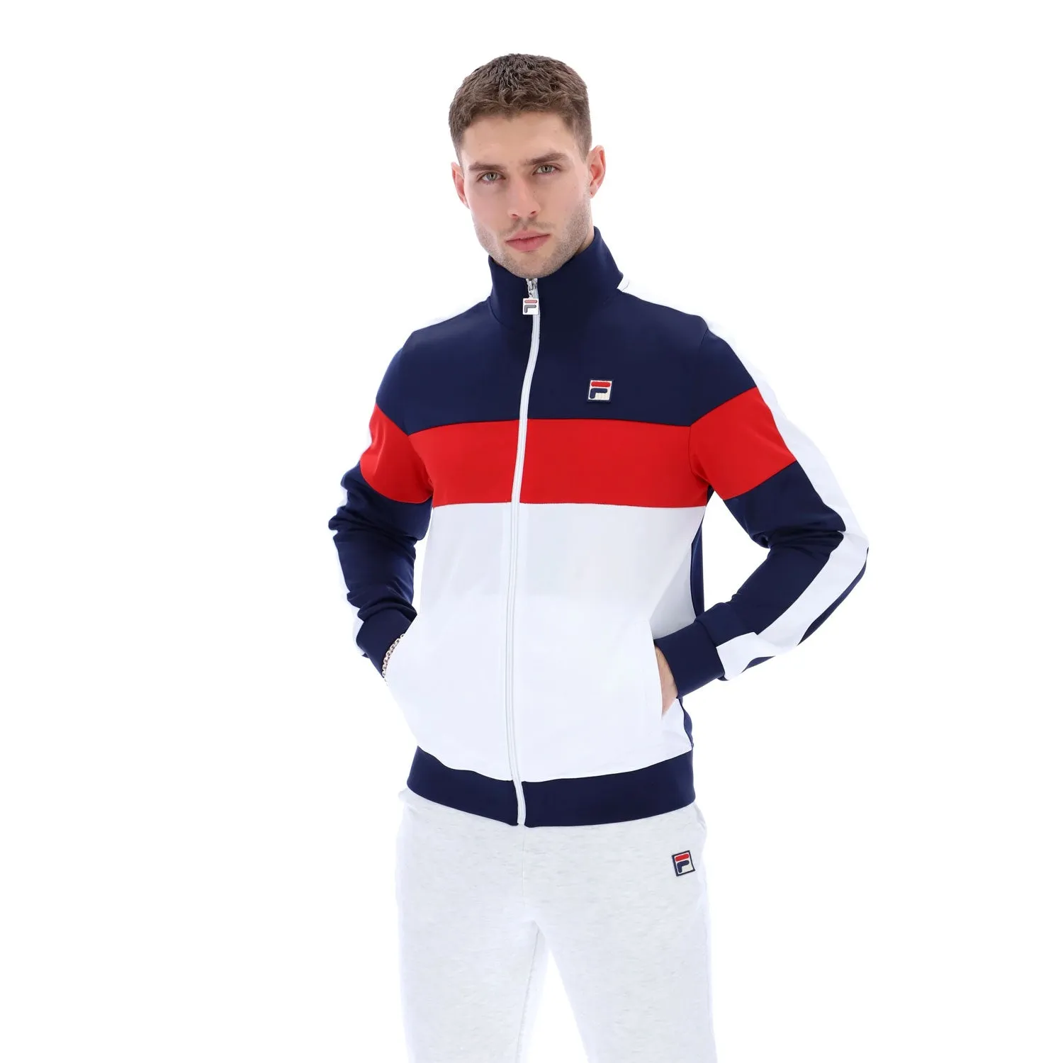 FILA Mens S22MH004 Assembly Track Jacket