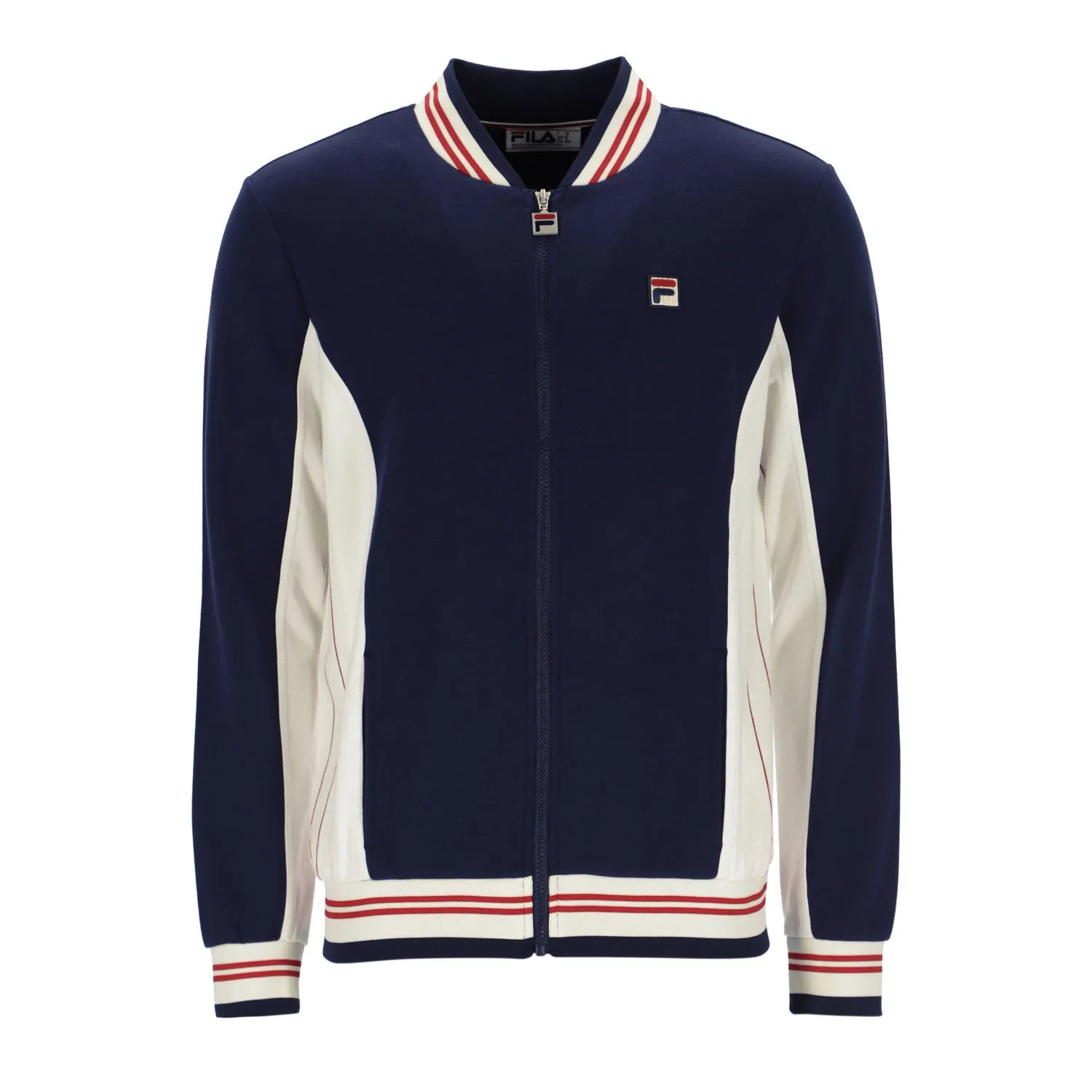 FILA Mens Settanta Retro Baseball Track Jacket - LM161RN1