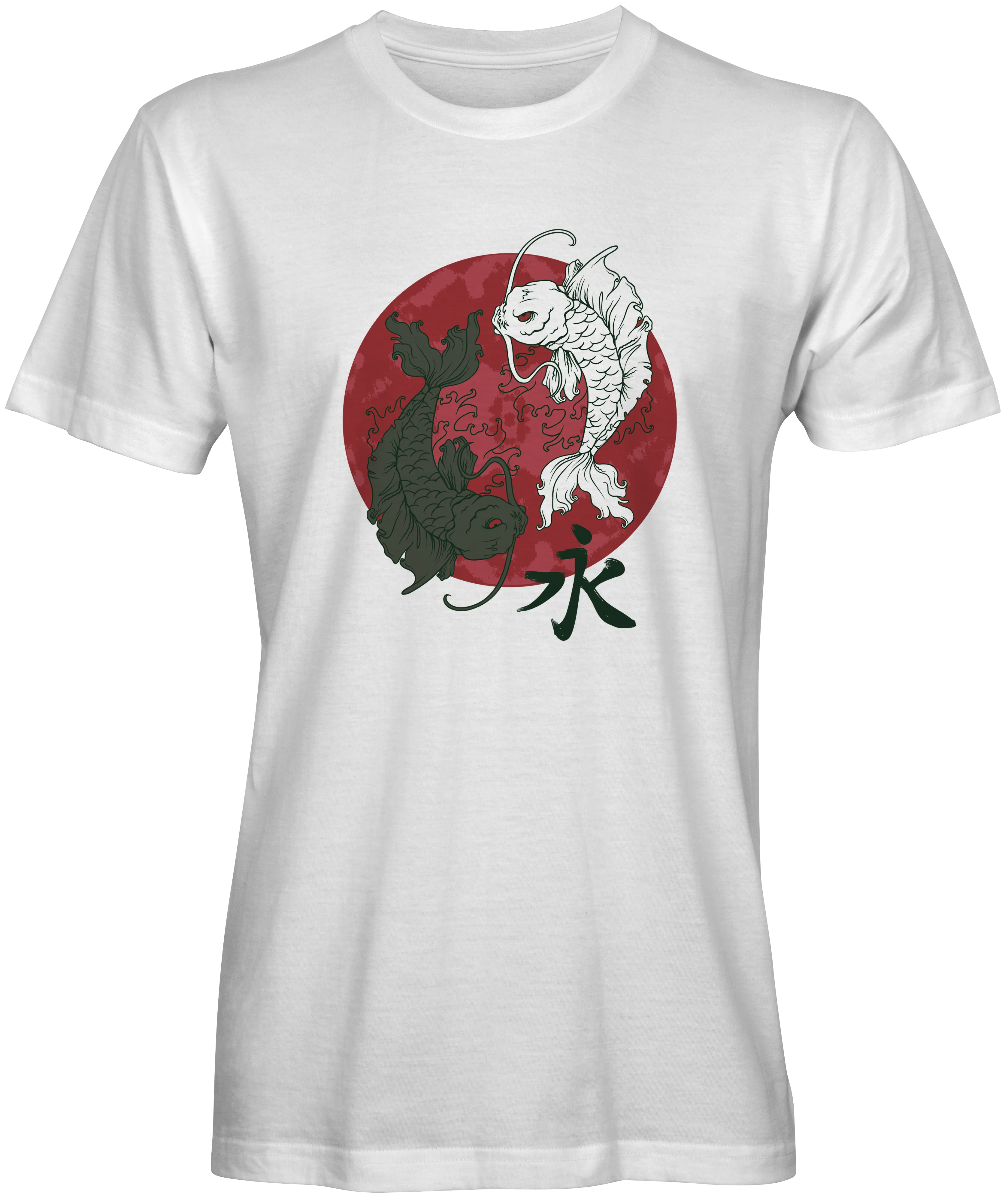 Fish Ying Yang Graphic Tee