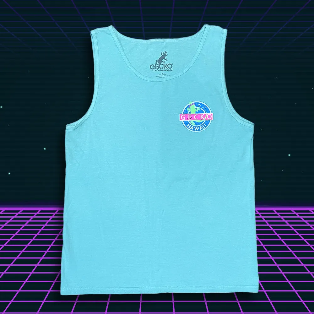 Gecko Vinyl - 1980's Chalky Mint Tank