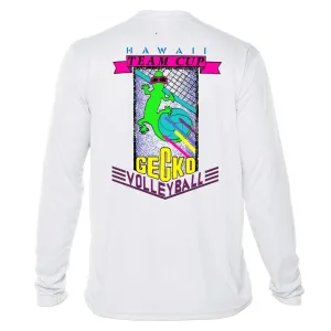 Gecko Volleyball Sun Shirt - UPF50 Gecko Hawaii Graphic Tee