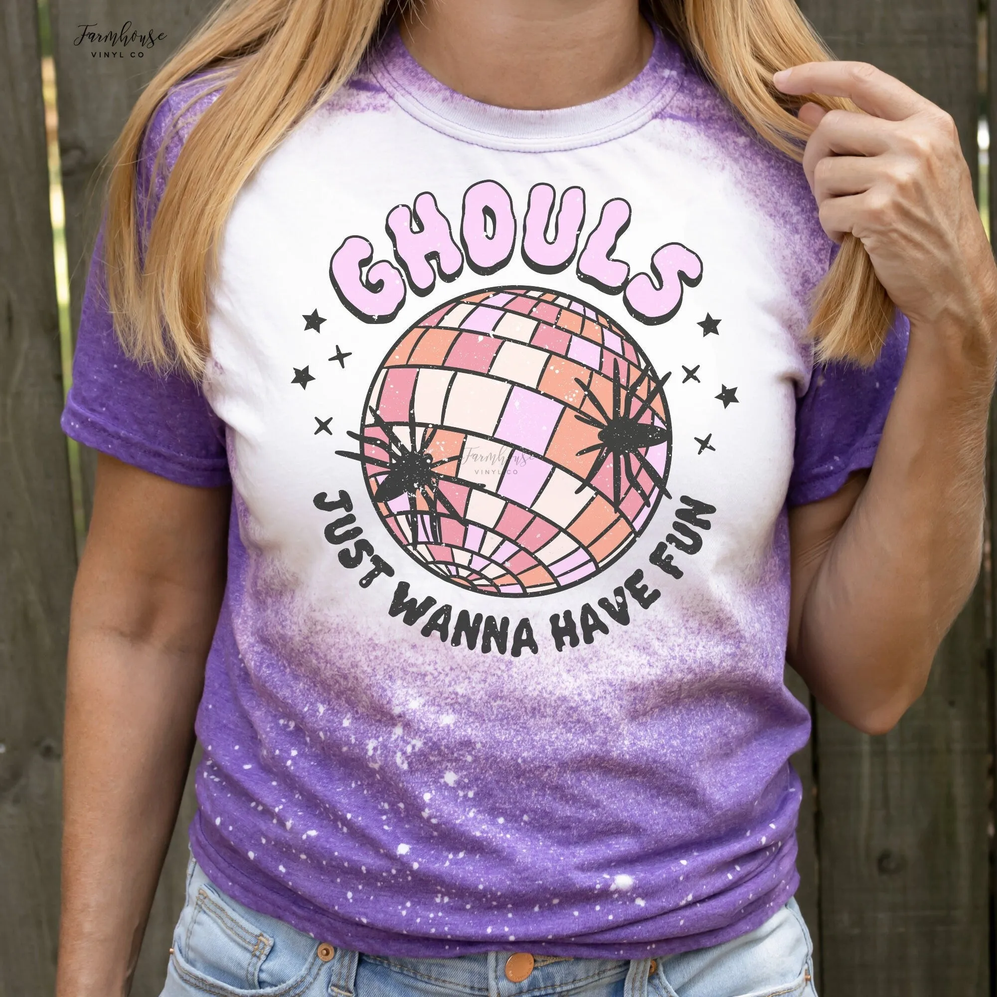 Ghouls Just Wanna Have Fun Disco Shirt