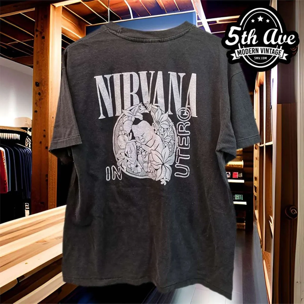 In Utero: Iconic Nirvana Tribute t shirt