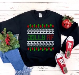 Jolly AF Ugly Christmas Clothing Collection