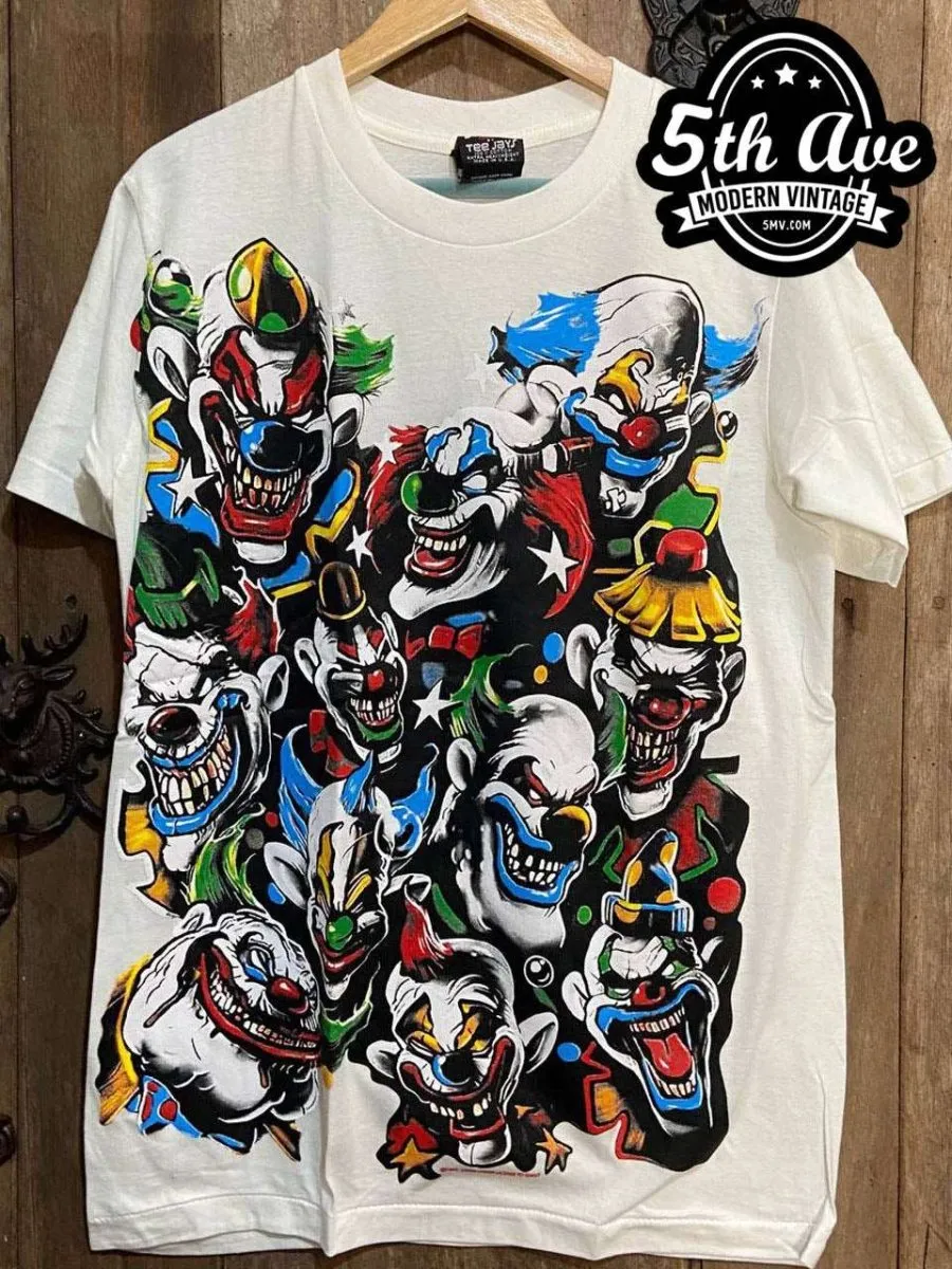 Laughing Clown - New Vintage T shirt