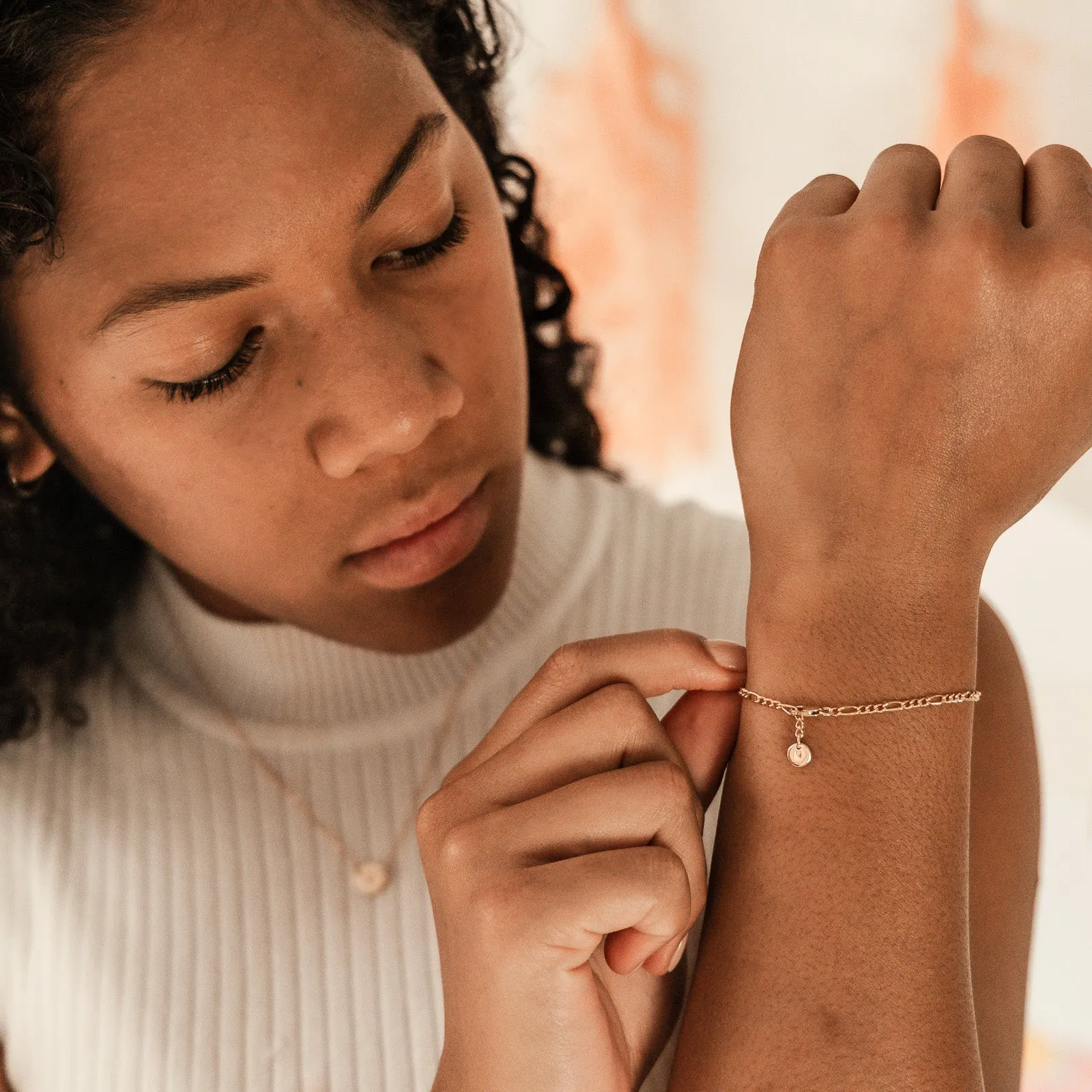 Mini Morgan Bracelet • Tiny Pendant Bracelet