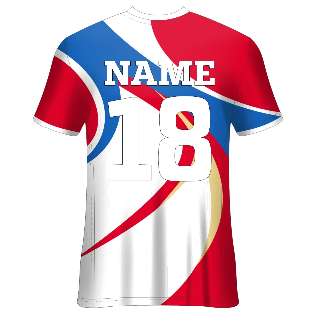 NEXT PRINT All Over Printed Customized Sublimation T-Shirt Unisex Sports Jersey Player Name & Number, Team Name And Logo.2080352224