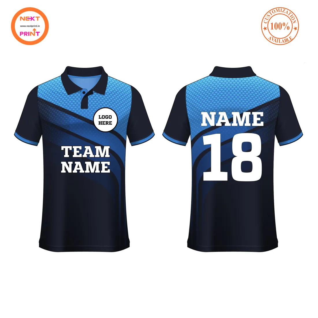 Next Print Custom Cricket Jerseys - 1677597370