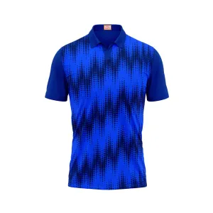 Next Print Customized Polo Neck Royal Blue Jersey NPTS27