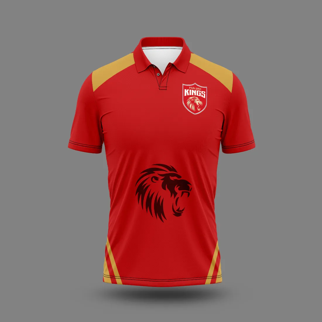 Next Print Ipl Punjab Printed Jersey.