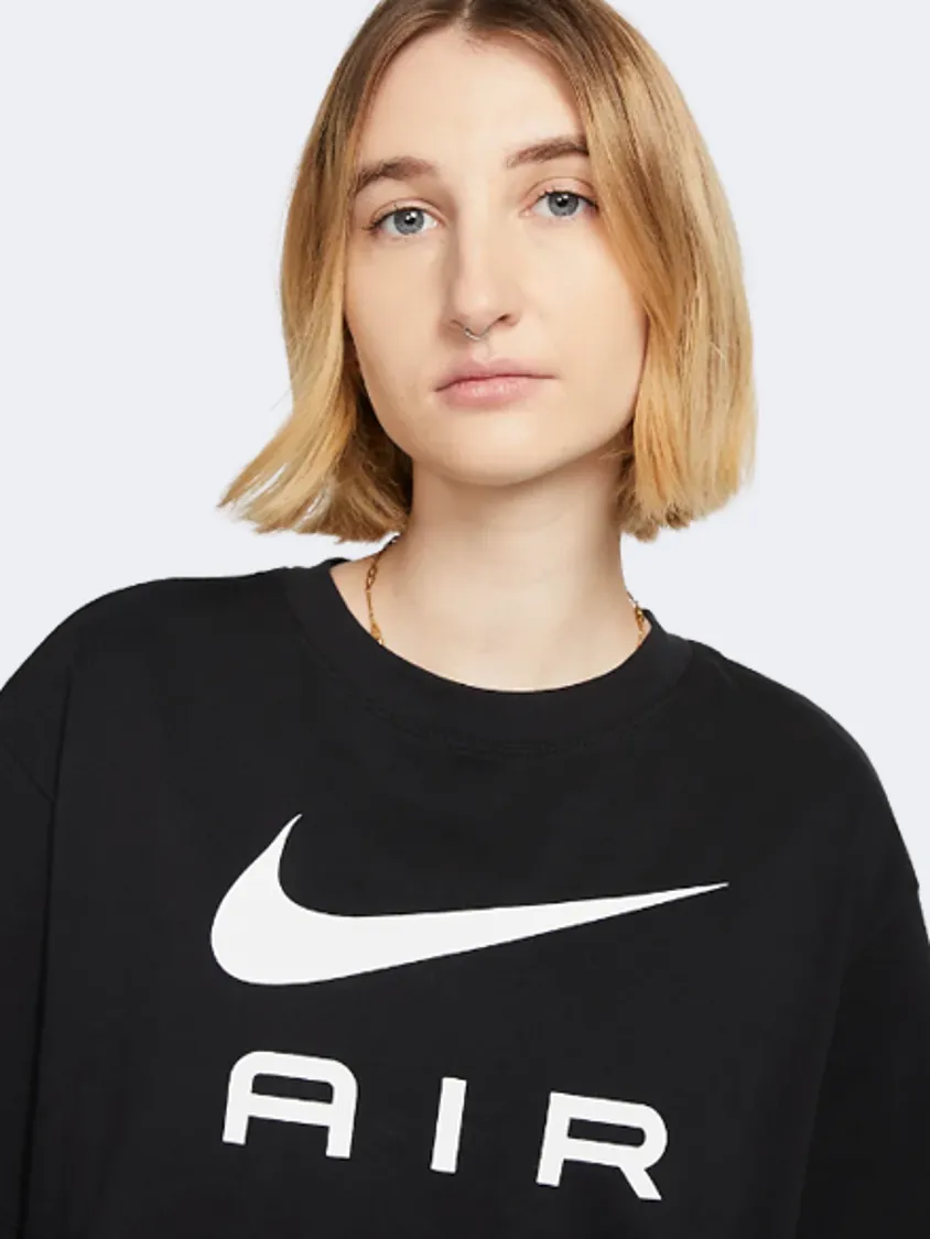 Nike Air Women Lifestyle T-Shirt Black/White