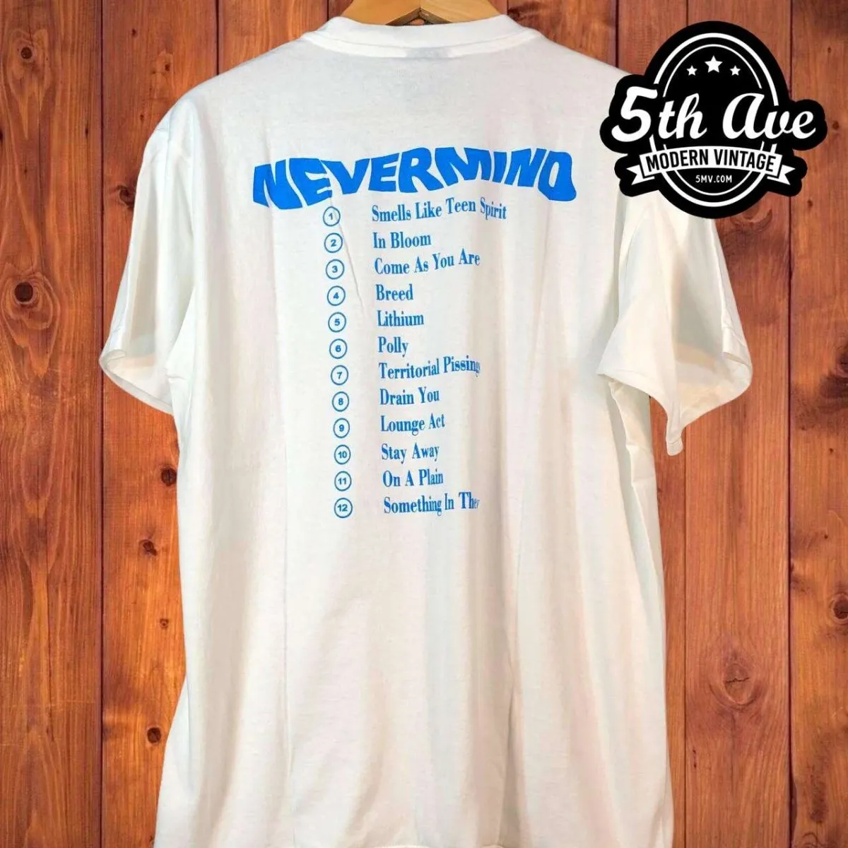 Nirvana's 'Nevermind': Legacy Crewneck Commemorative Tee