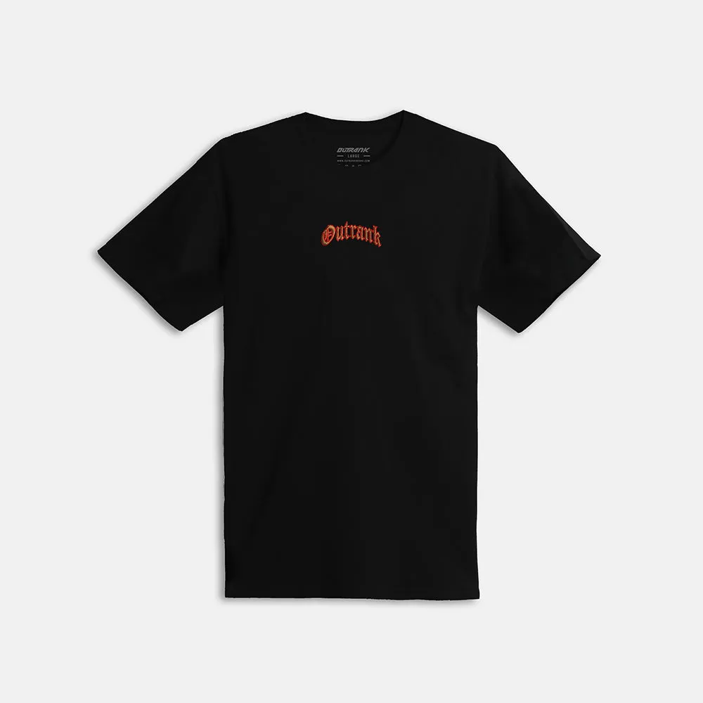 No Breaking Us Embroidered T-shirt