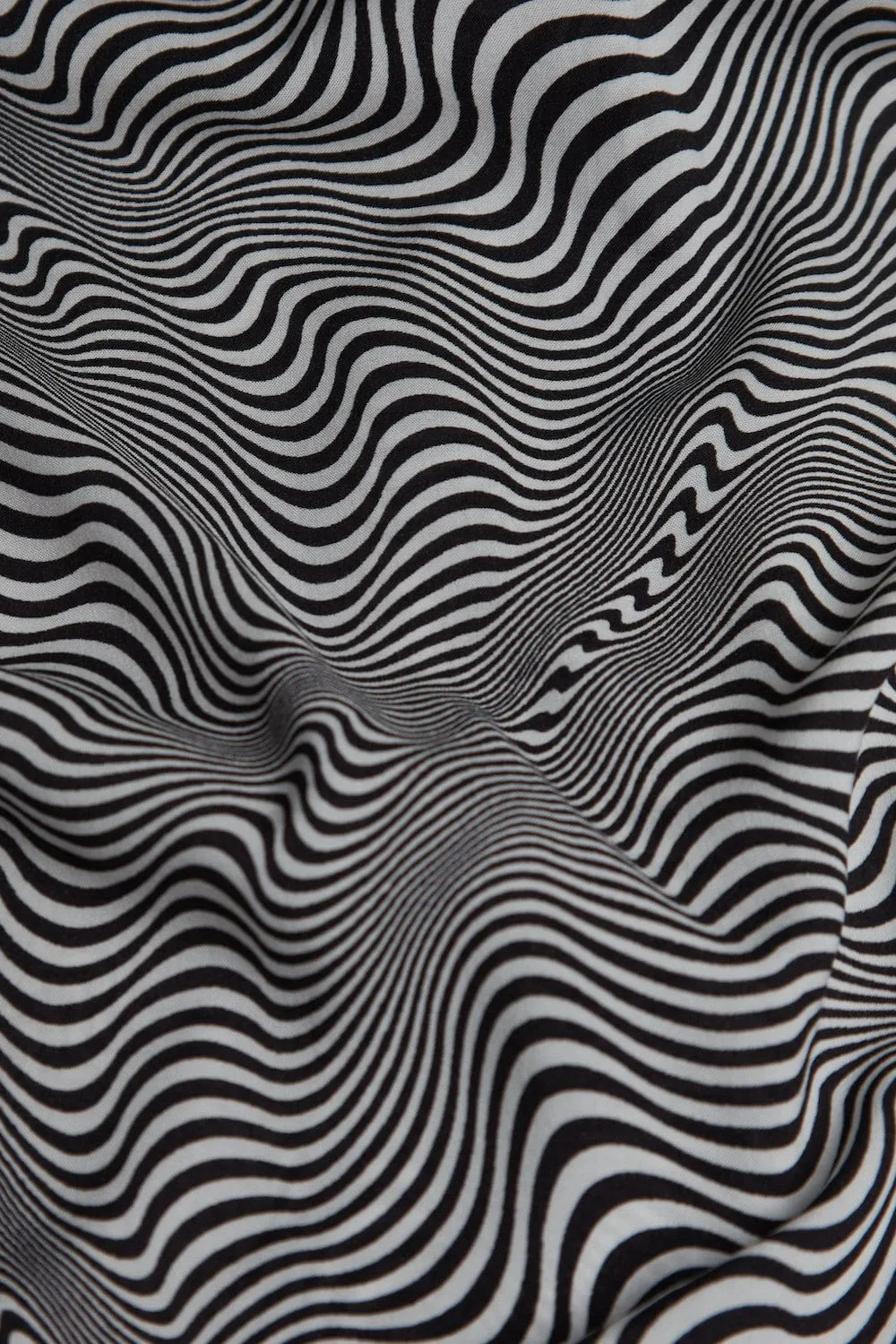 Op Art Print Shirt