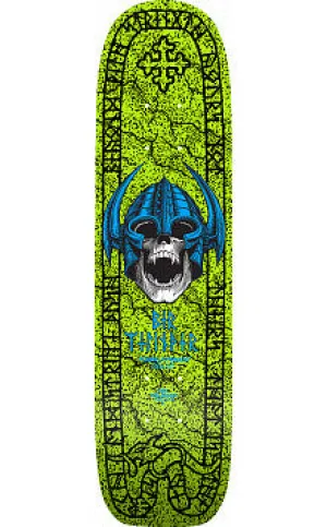 POWELL PERALTA RETRO DECK - OG WELINDER NORDIC SKULL FREESTYLE GREEN