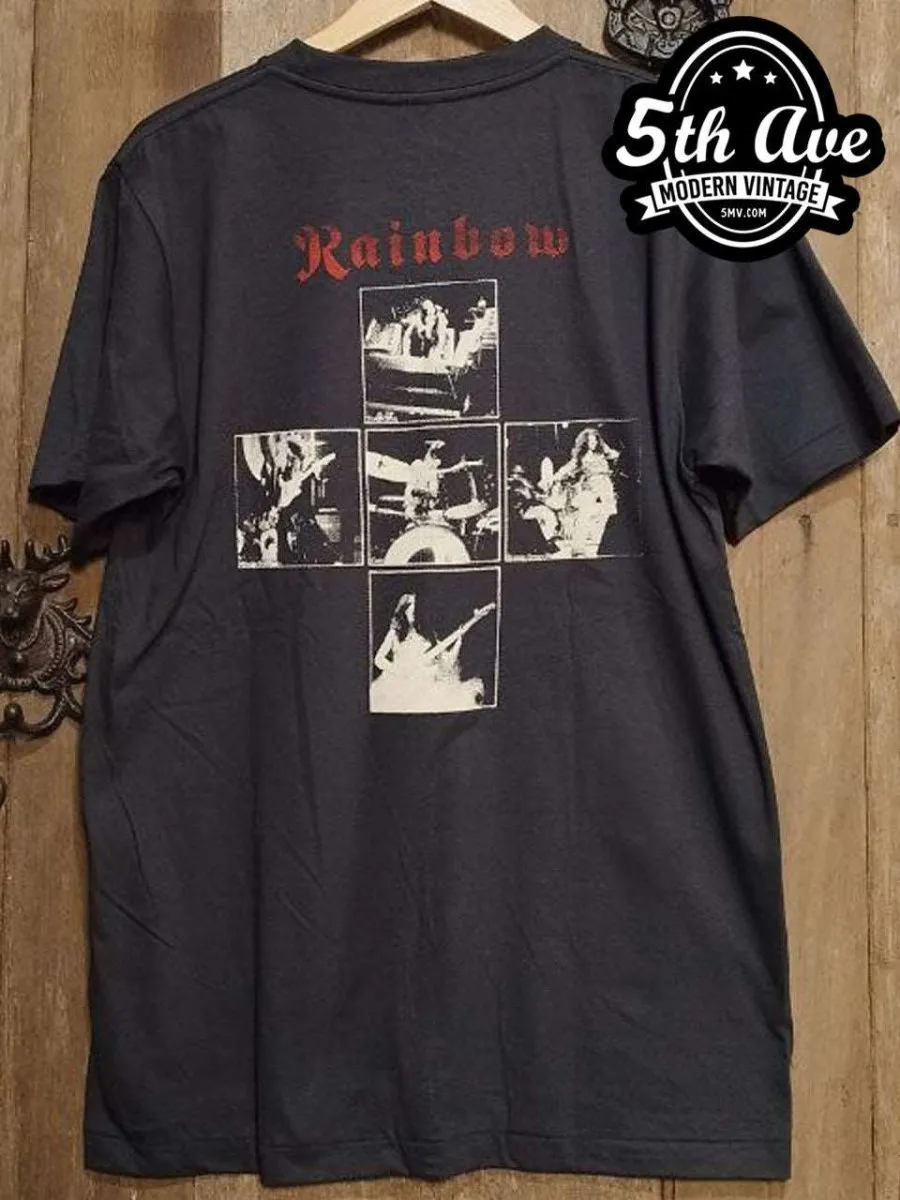 Rainbow Rising - New Vintage Band T shirt