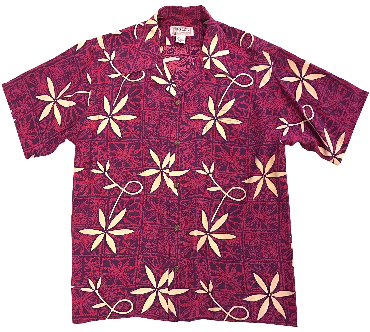 Retro Blue Hawaii Hawaiian Shirt