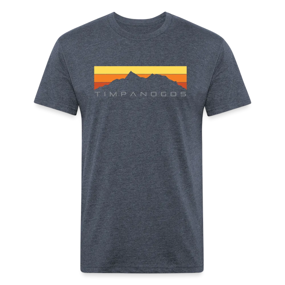 Retro Mountain Classic (warm) - Premium Graphic Tee