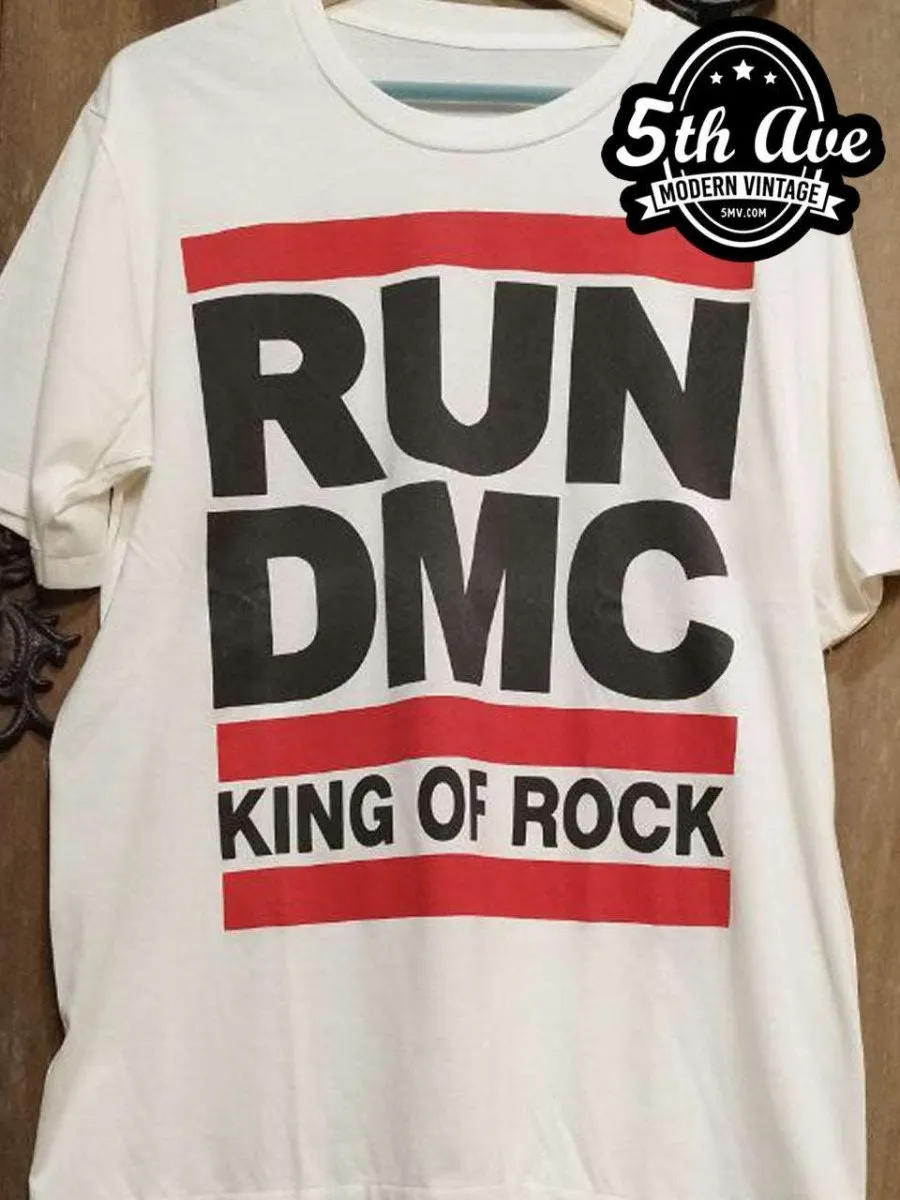 Run DMC King of Rock - New Vintage Band T shirt