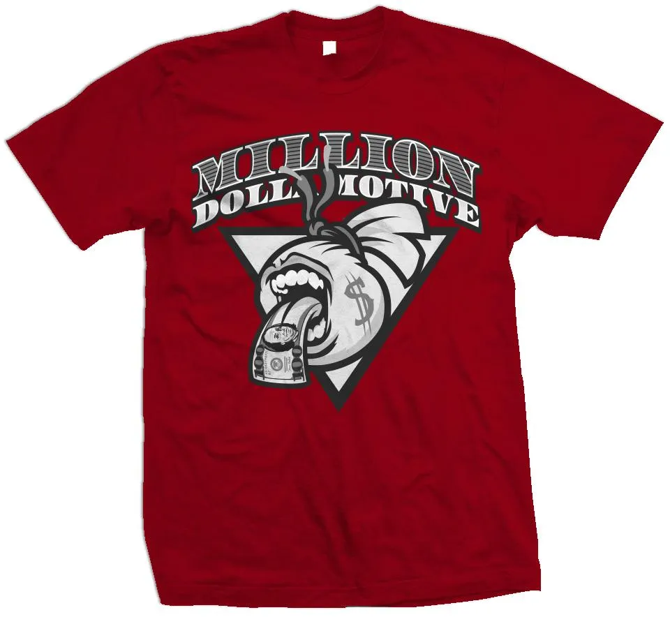 Screaming Money Bag - Red T-Shirt