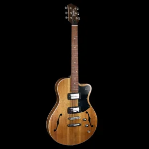 SH90-BW Semi-Hollow Electric Guitar - Natural Tasmanian Blackwood